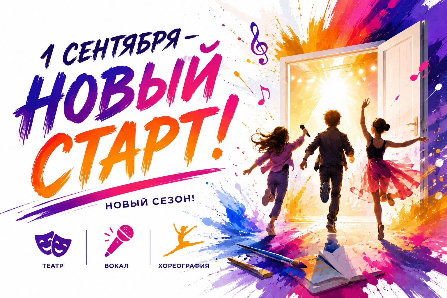 1 СЕНТЯБРЯ - НОВЫЙ СТАРТ!
